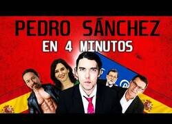 Enlace a Pedro Sánchez en 4 minutos