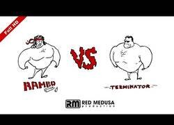Enlace a Rambo vs Terminator