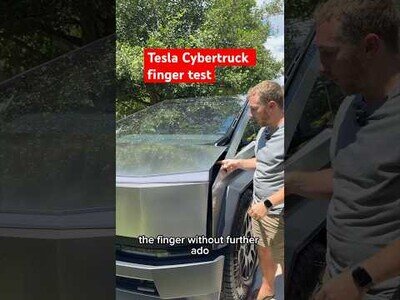 Casi pierde un dedo probando el sistema anti-mutilaciones del Cybertruck de Tesla