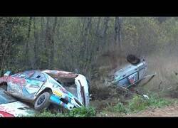 Enlace a Curva fatal en un circuito ruso de Rally