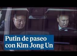 Enlace a Putin y Kim Jong Un se van de paseo en un lujoso coche