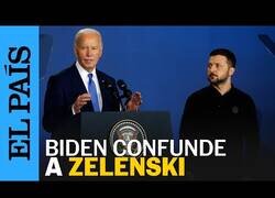 Enlace a Biden confunde a Zelenski con Putin