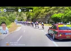 Enlace a El ciclista Marc Soler insulta a un cámara del Tour de Francia