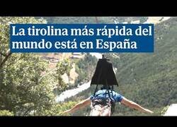 Enlace a La tirolina más rápida del mundo está en España