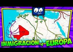 Enlace a ¿A qué se debe la llegada masiva de inmigrantes a España?