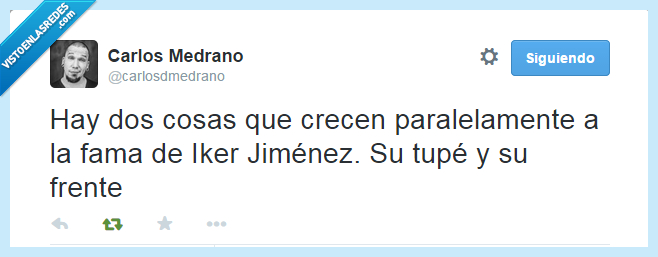 VEF > Visto en las Redes > La fama de Iker, por @carlosmedrano VEF > Visto en las Redes > La fama de Iker, por @carlosmedrano