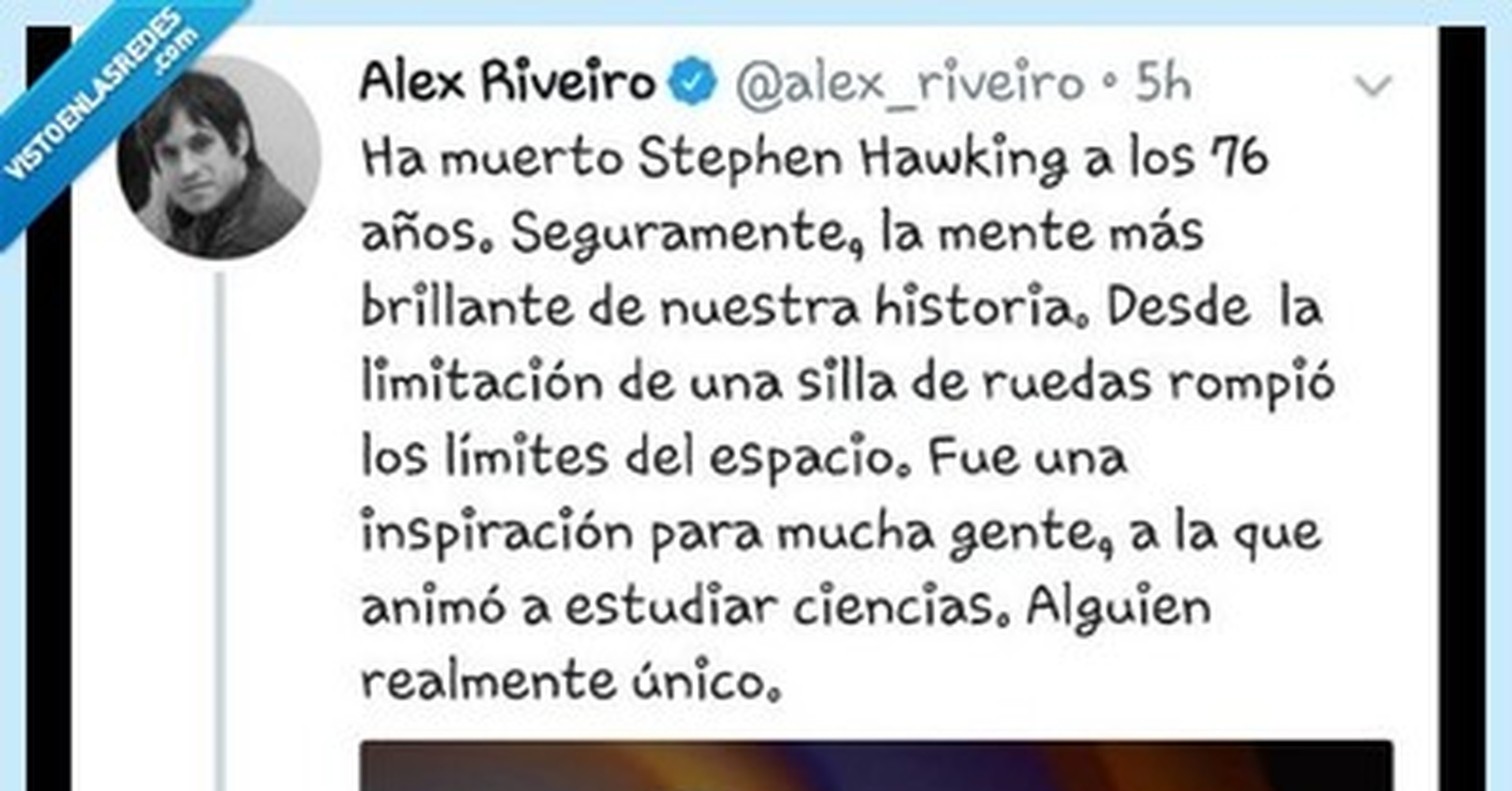 Vef Visto En Las Redes Escribe Esto Sobre Stephen Hawkings Y Lo Dejan Como El Culo Con Un Simple Meme Por Ciaranaranjo