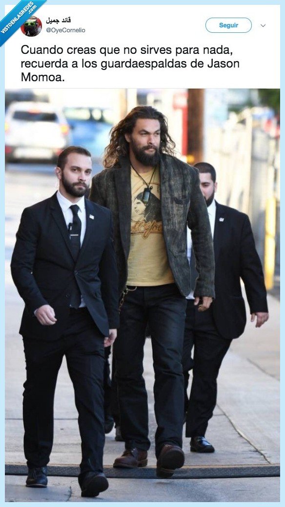 Vef Visto En Las Redes Búsqueda De Jason Momoa En