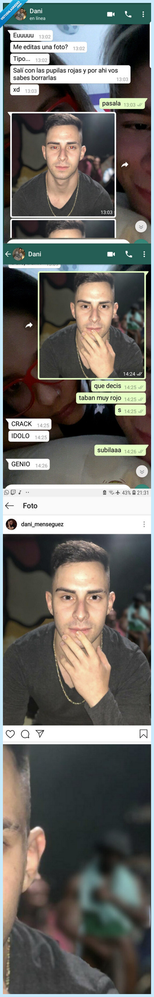 chico,confiar,colega,retoque foto