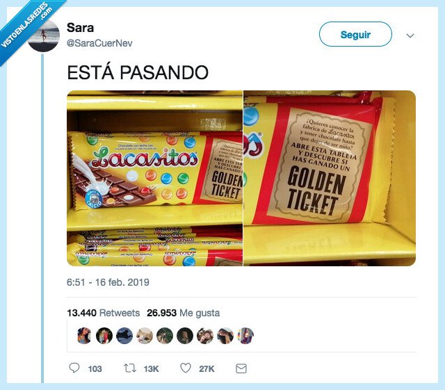 necesito,golden ticket,por favor,lacasitos