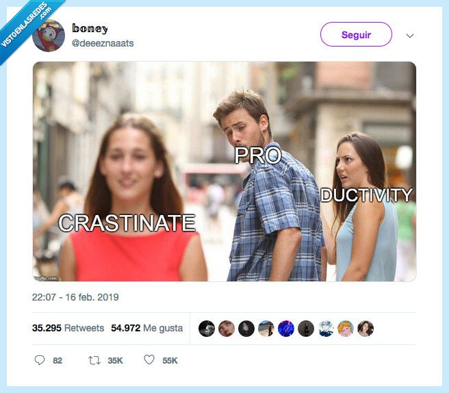 p,procrastonar,productividad