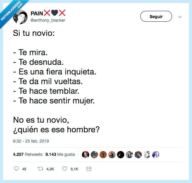 NOVIO,QUIEN ES ESE HOMBRE?,pasion de gavilanes
