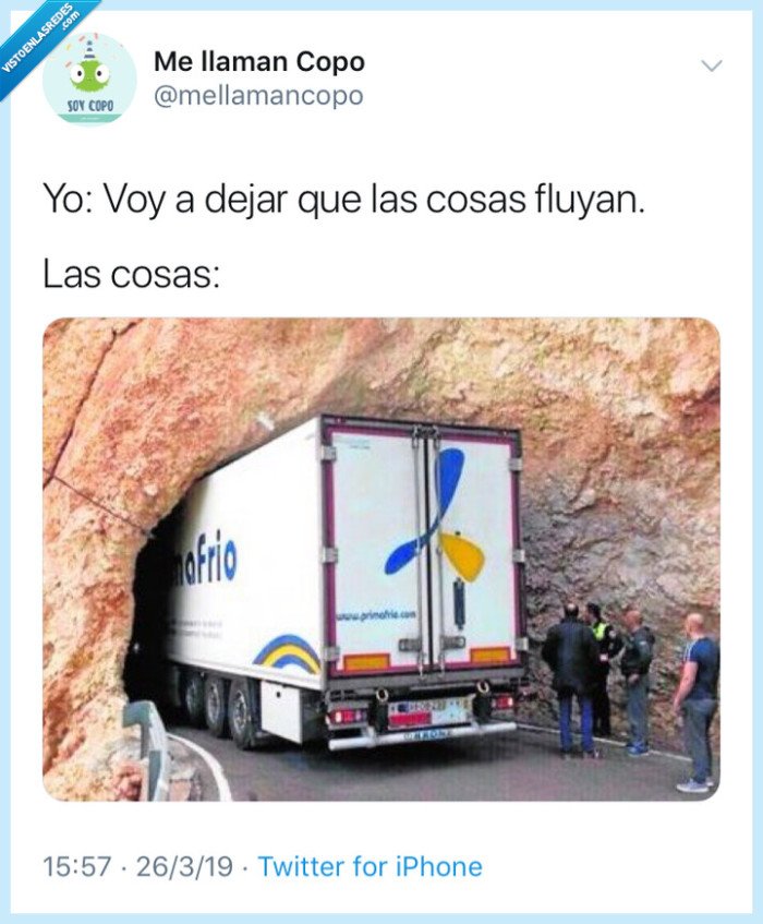 Fluir,camión,atasco,cosas