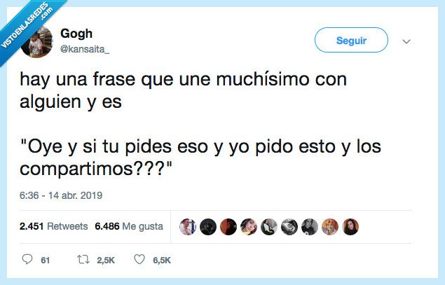 compartir,unir,comida