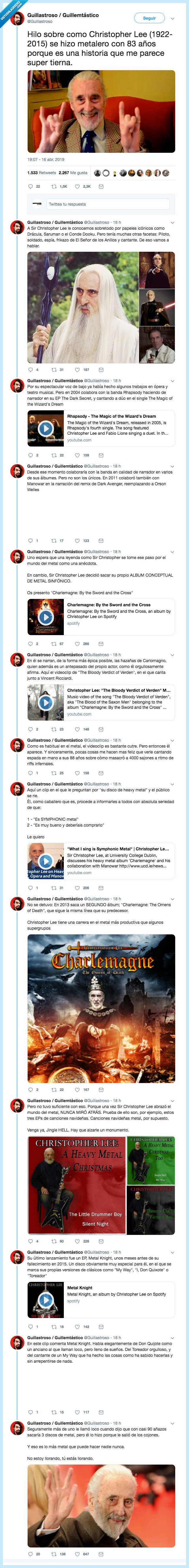 hilo,christopher lee,metal