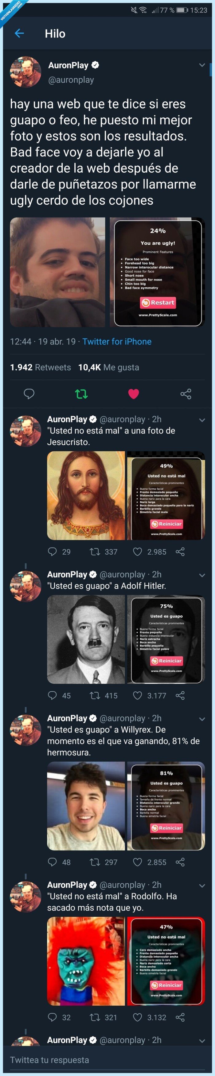 Twitter,auronplay