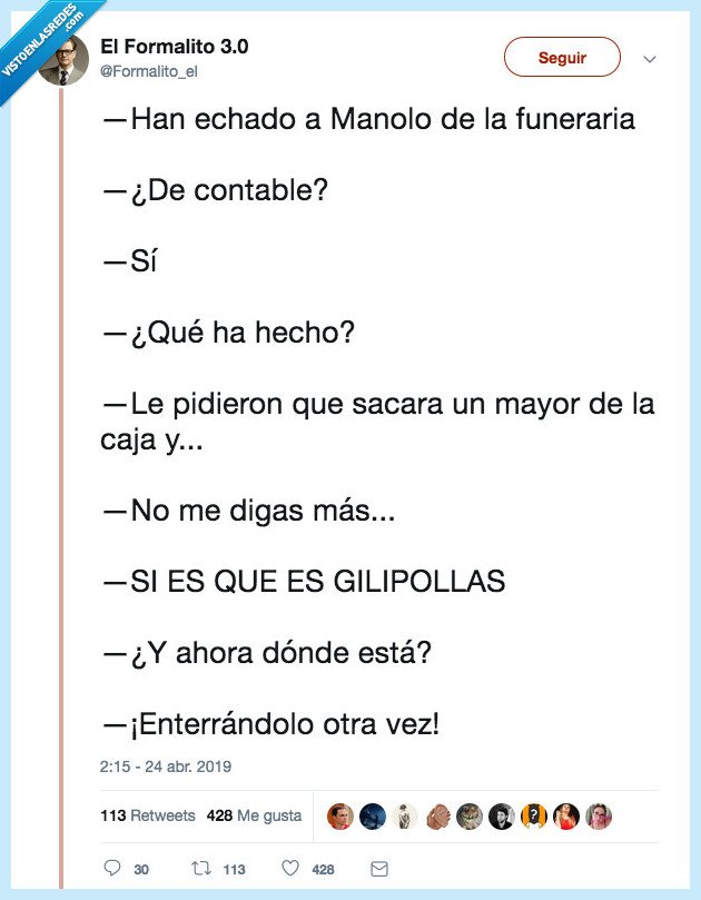 contable,funeraria,peligro