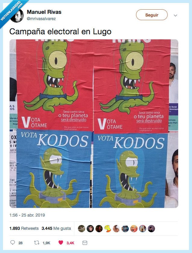 kodos,kang,presidentes