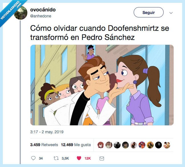 hacer,cameo,pedro sanchez,phineas y pferb