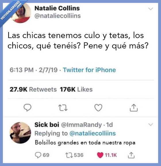 bolsillos,respuesta,superficial