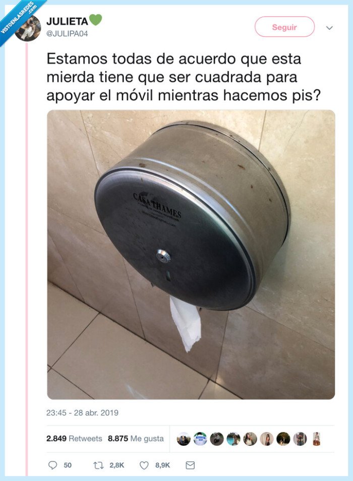 wc,papel,apoyar,móvil