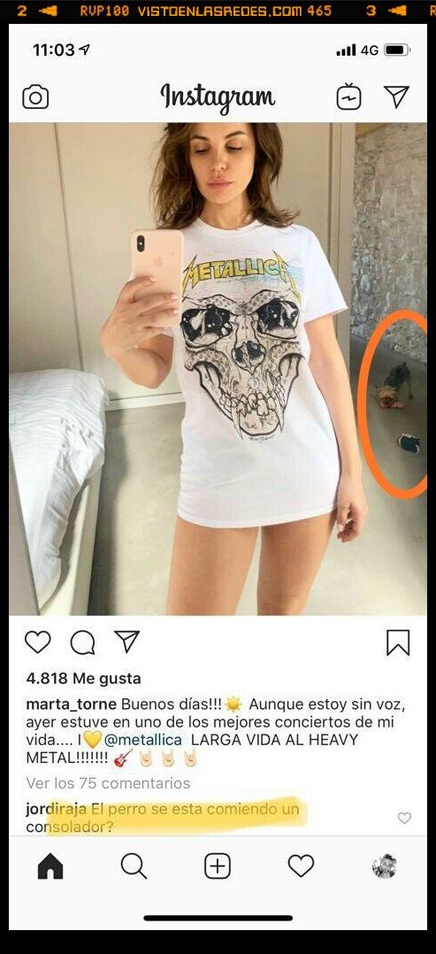 516522 - Marta Torné sube una foto a Instagram sin darse cuenta de lo que sale detrás… y se lía