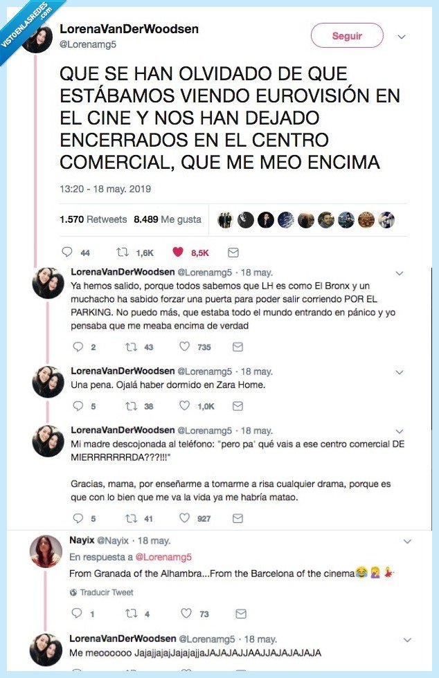 quedar encerrada,cc,eurovision