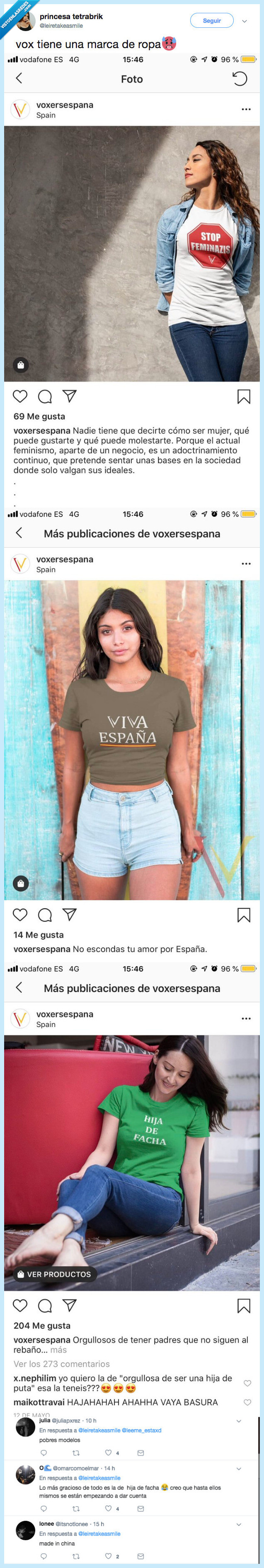 vox,marca,ropa