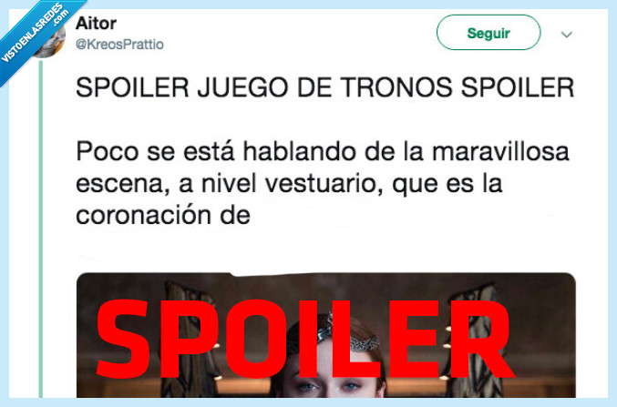 518693 - Esto ha sido de las cosas más bonitas y con más significado que hemos visto en Juego de Tronos.., por @KreosPrattio