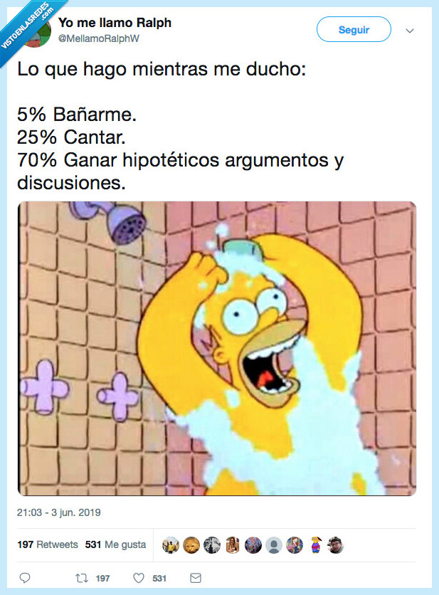 realidad,duchar,cantar,argumentos