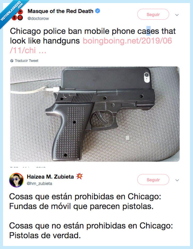 LOGICA,ERROR 404,funda movil,pistola,chicago