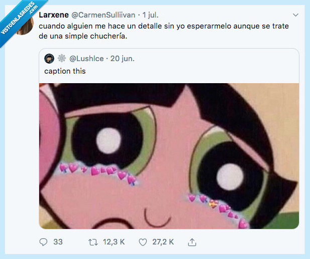 detalle,amor,sin esperar,chuchería