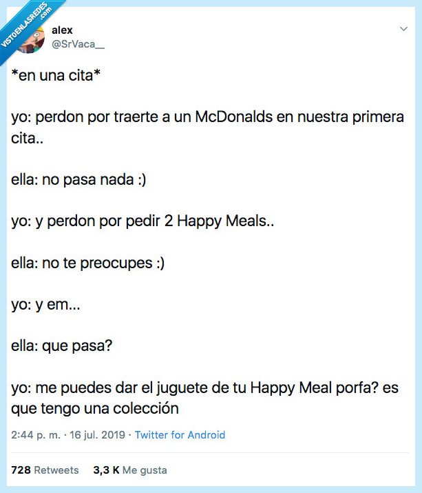 happy meal,normalizar,coleccion
