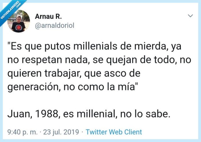 Twitter,millenial,quejas,redes