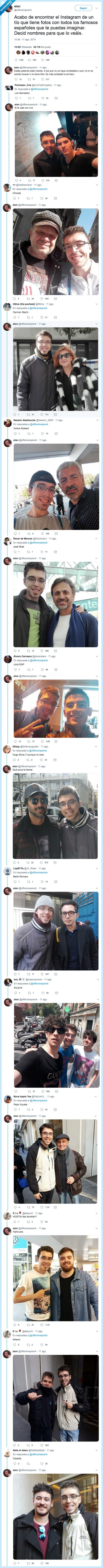 524447 - Descubren el instagram de un tío que tiene fotos con todos los famosos de España. Y le sueltan nombres random para ver si tiene foto con ellos. Por @offensiveprank