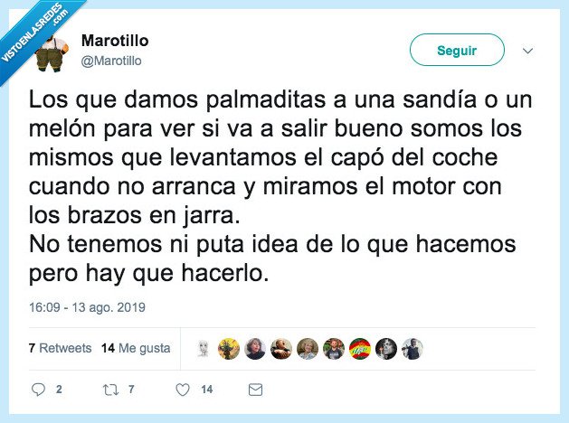 melón,sandía,toques,enterado,motor,coche