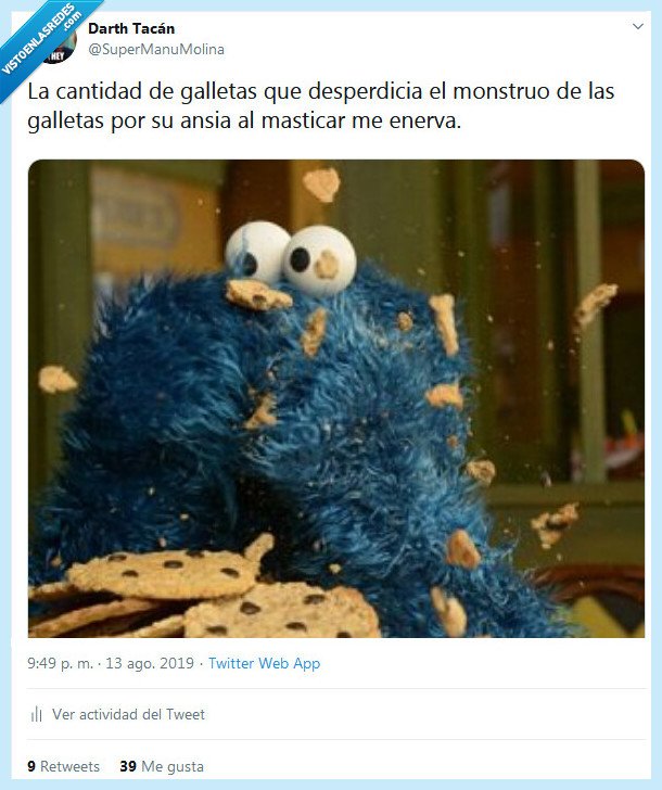 galletas,monstruo,ansia,masticar