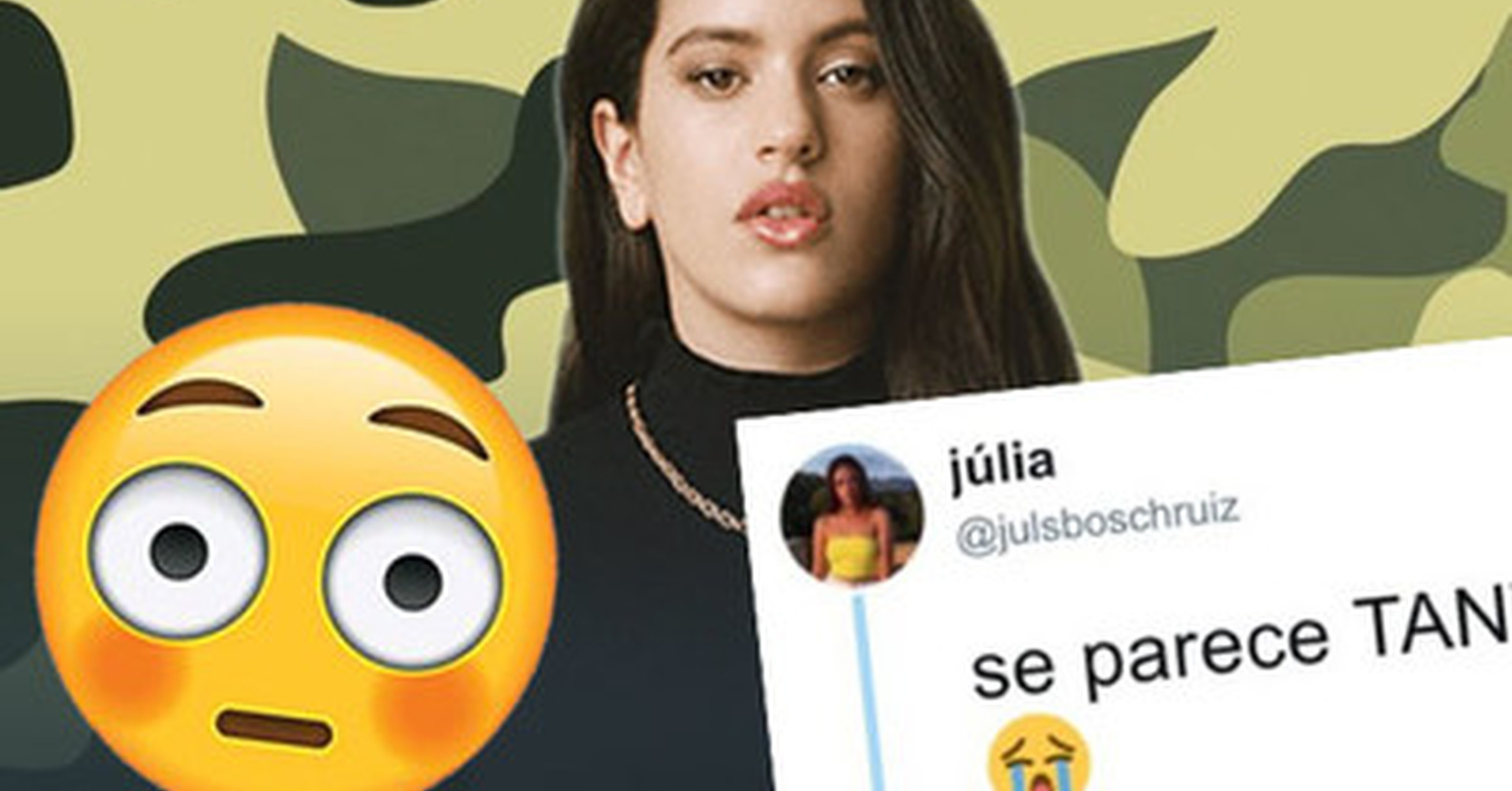 Vef Visto En Las Redes El Parecido De Rosalia Con Otro Famoso Que No Podras Dejar De Ver Por Julsboschruiz