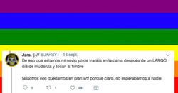 Enlace a La historia de un vecino homófobo, una bandera gay y un chico con mucha gracia para relatar los hechos, por @JARSYT
