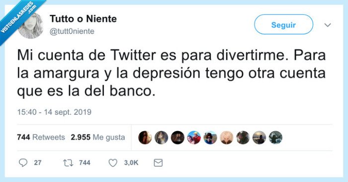 humor,reírse,cuenta,twitter,banco,dinero