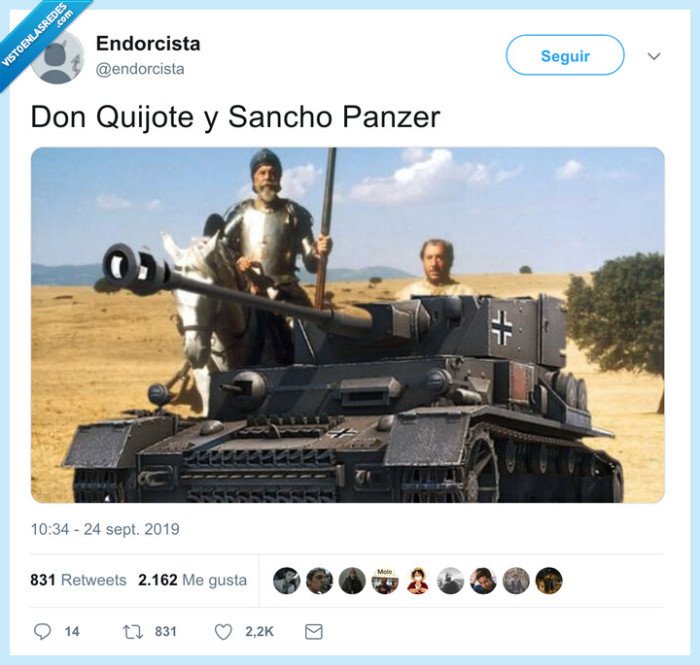 invencibles,sancho panza,don quijote,panzer