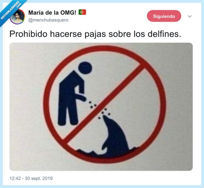 delfín,tocarse,prohibición