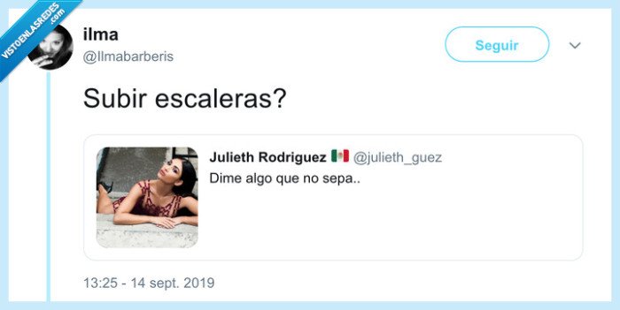 escaleras,dime algo,que no sepa