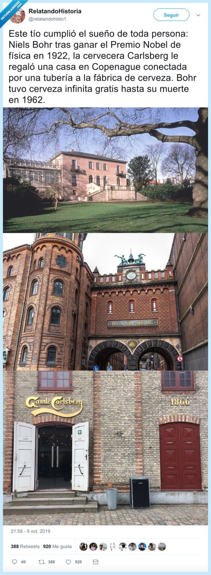 cerveza,premio nobel,tunel