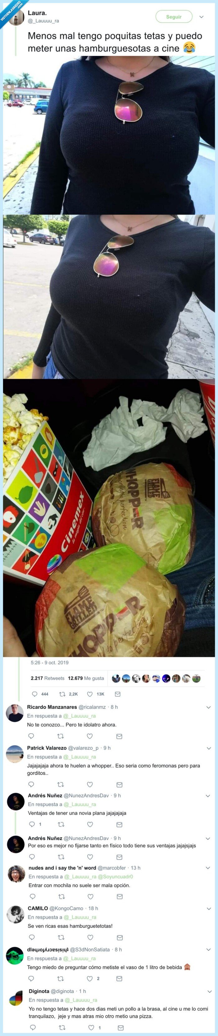 gente,fake,hamburguesas,escondidas,cine