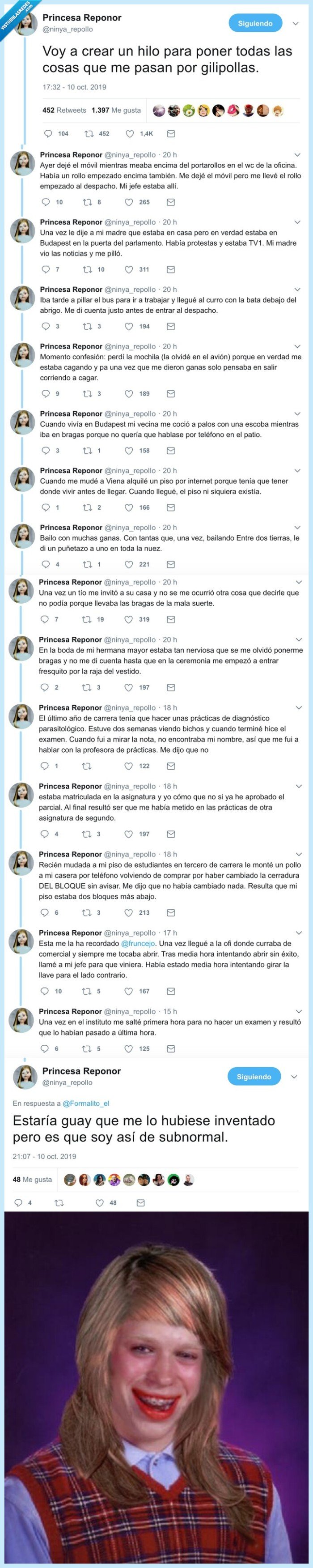 bad luck brian,mala suerte,chica