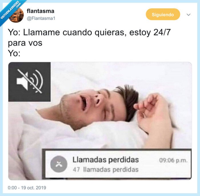 despertador,dormir,llamadas perdidas