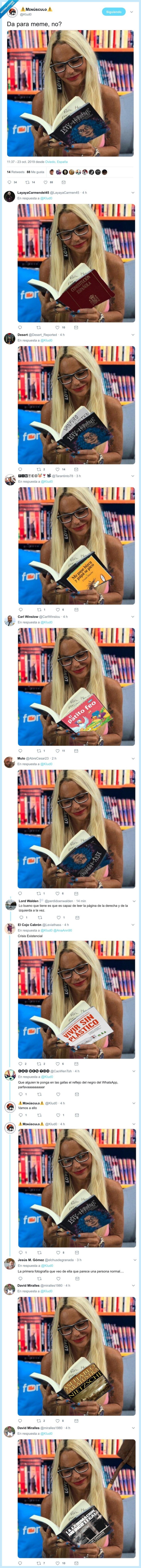 leticia sabater,memes,libro,leer