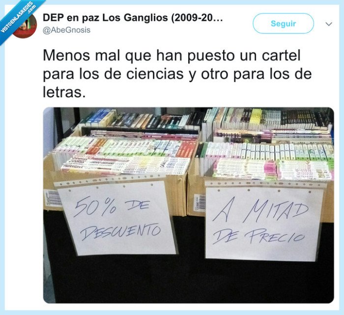 ciencias,letras,descuento