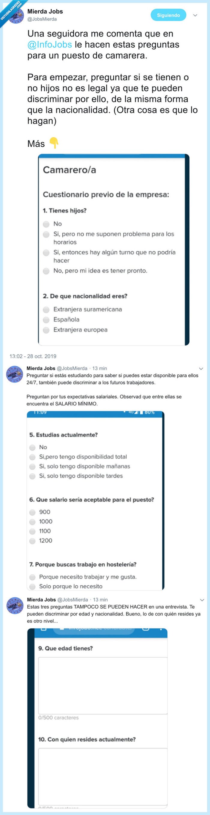 trabajo,preguntas,infojobs
